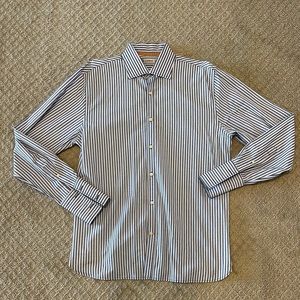 S. Kuhlman Stripped Long Sleeve Button Down Shirt